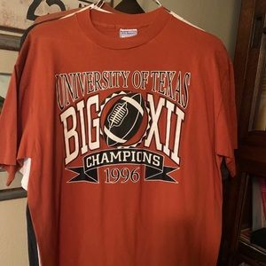 Vintage Texas Longhorns Big 12 Champions Shirt